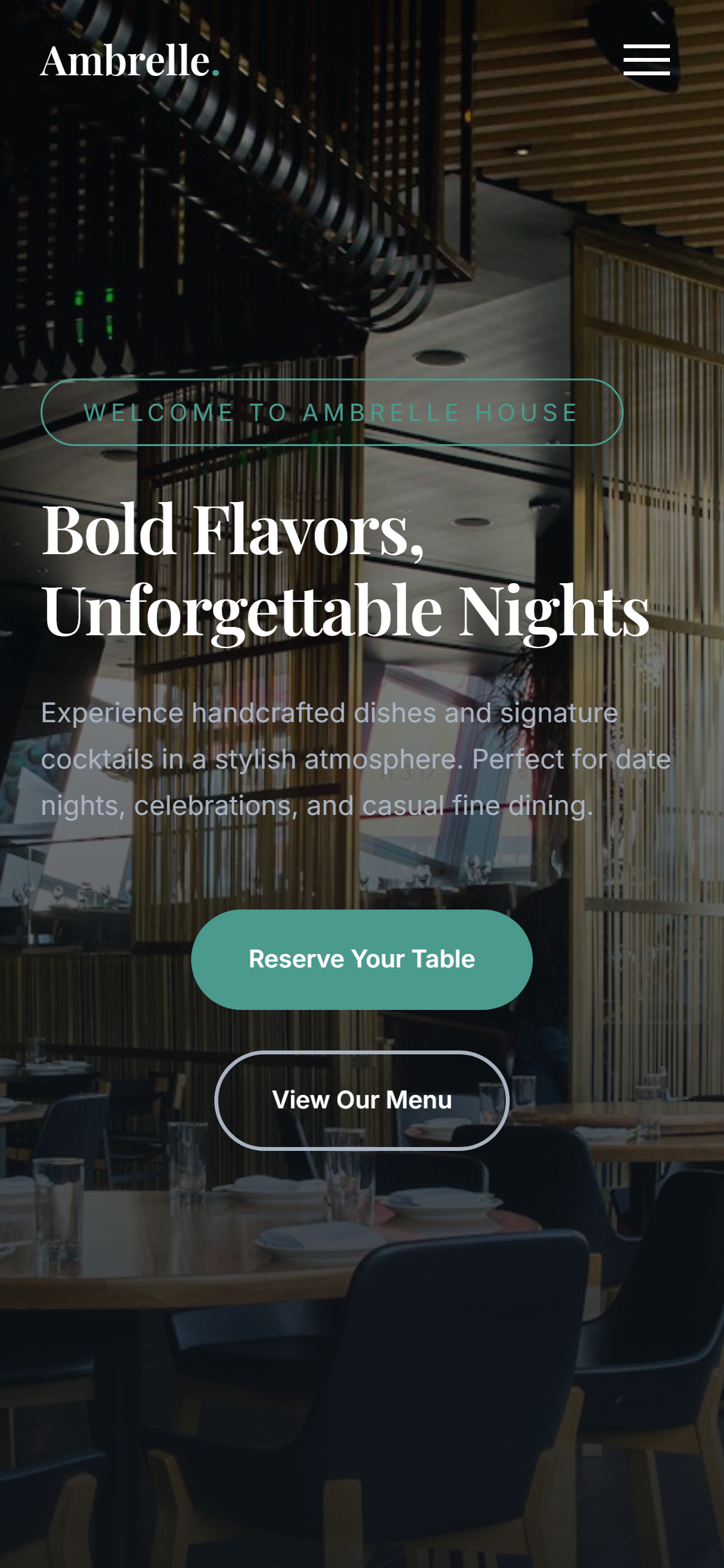 Ambrelle House Restaurant Mobile